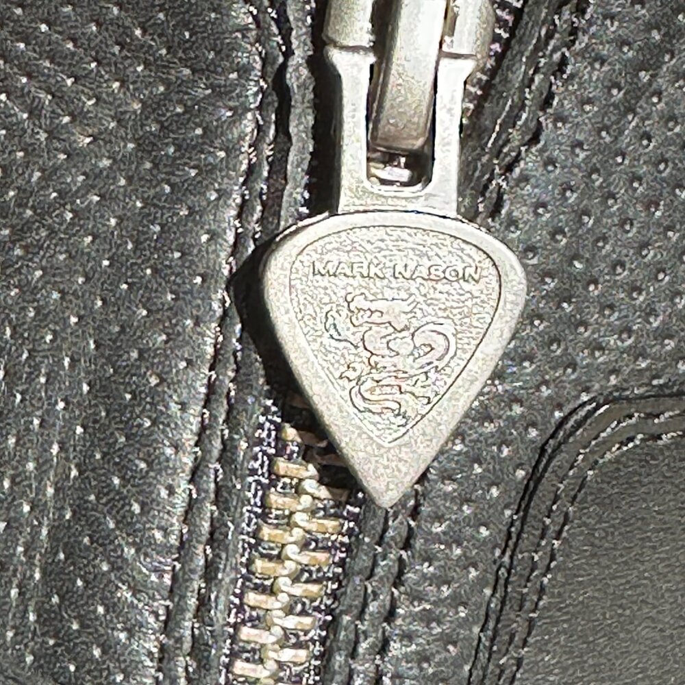 Mark Nason Black Leather Moto Biker Riding Ankle Boots Women's US  6.5 NWOT - Picture 7 of 15